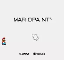 Image n° 4 - screenshots  : Mario Paint
